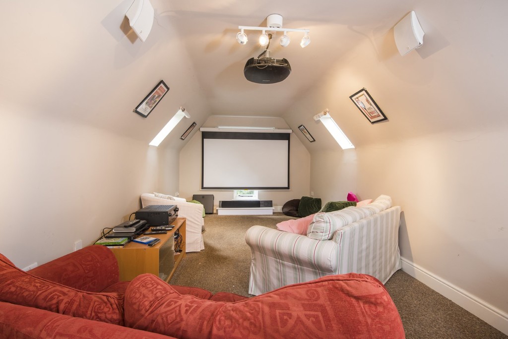 Home cinema room in Edwardstone, Sudbury