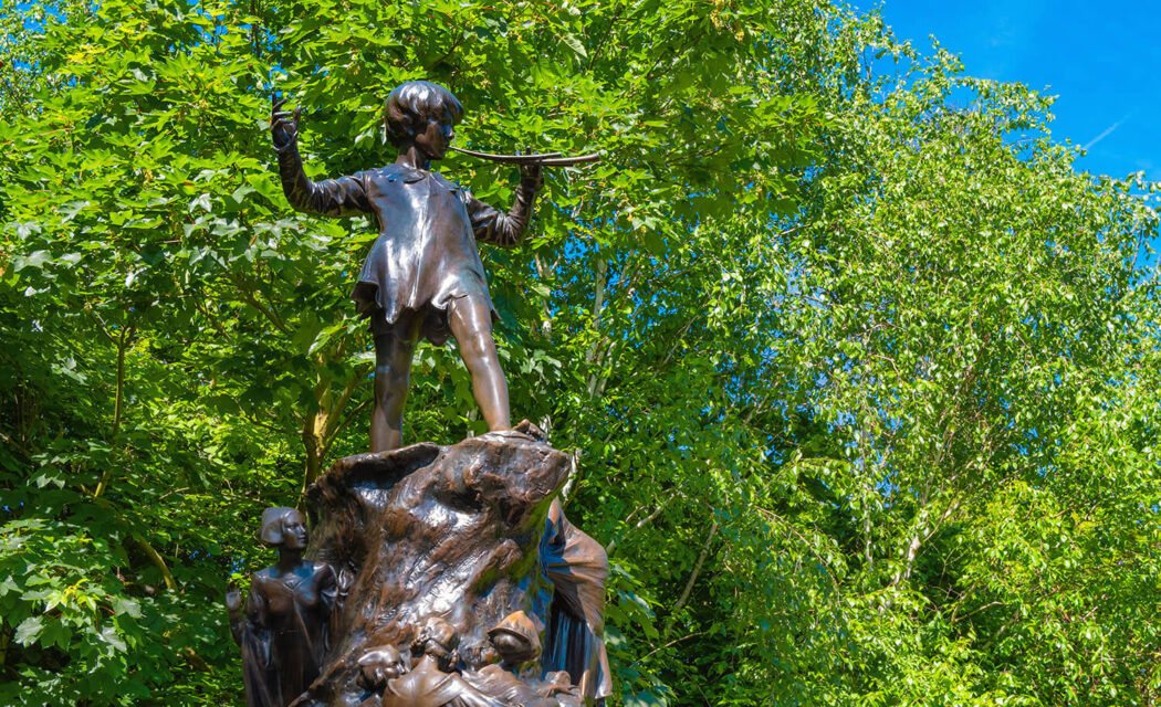 J.M. Barrie, creator of Peter Pan