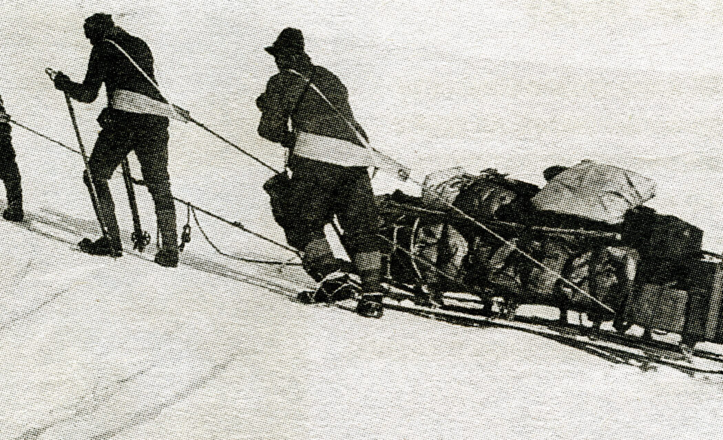 Scott's expedition (from left): Evans, Scott, Bowers, Wilson