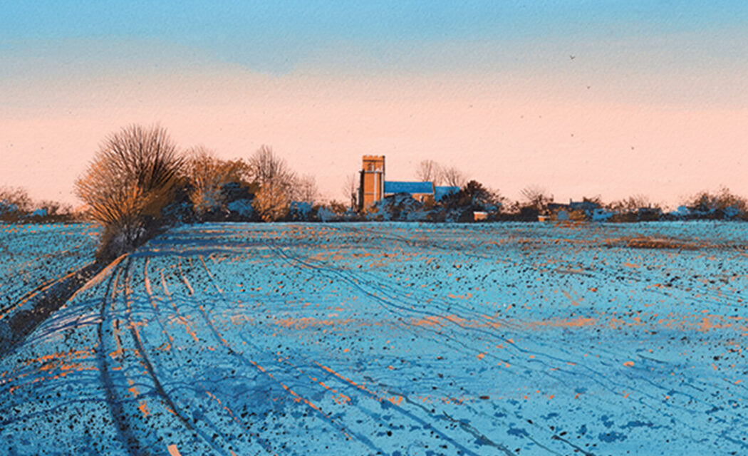 Fire and ice : A focus on Lavenham artist Paul Evans