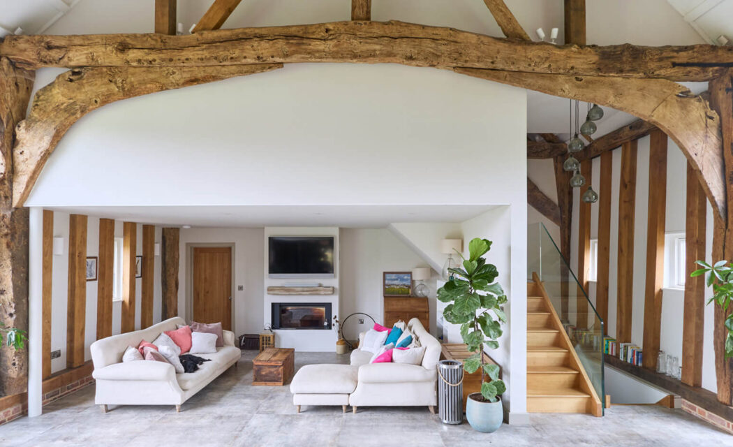 How to keep the character in a modern barn conversion