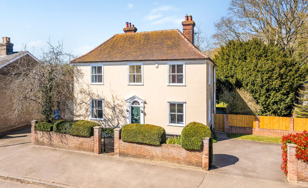 The appeal of Georgian homes in Suffolk
